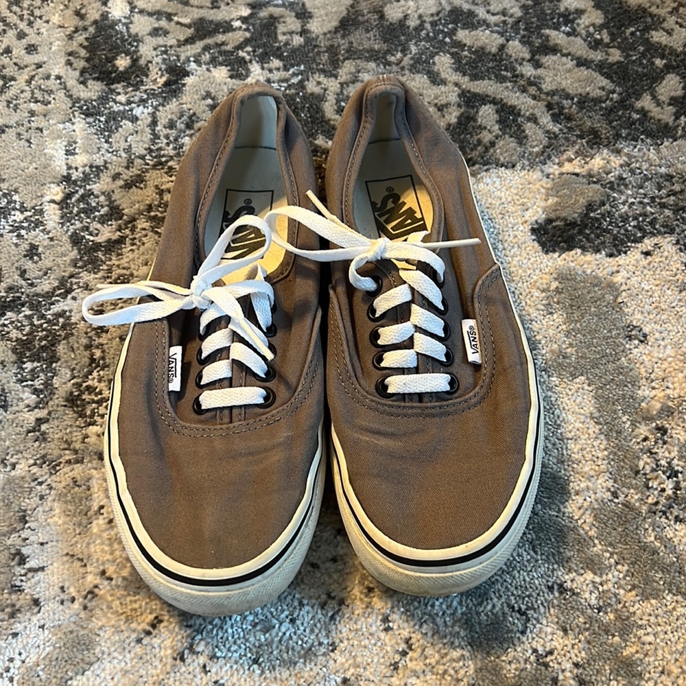 Grey womens Vans